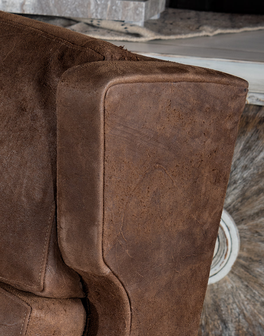 Bronco Blaze Leather Chair