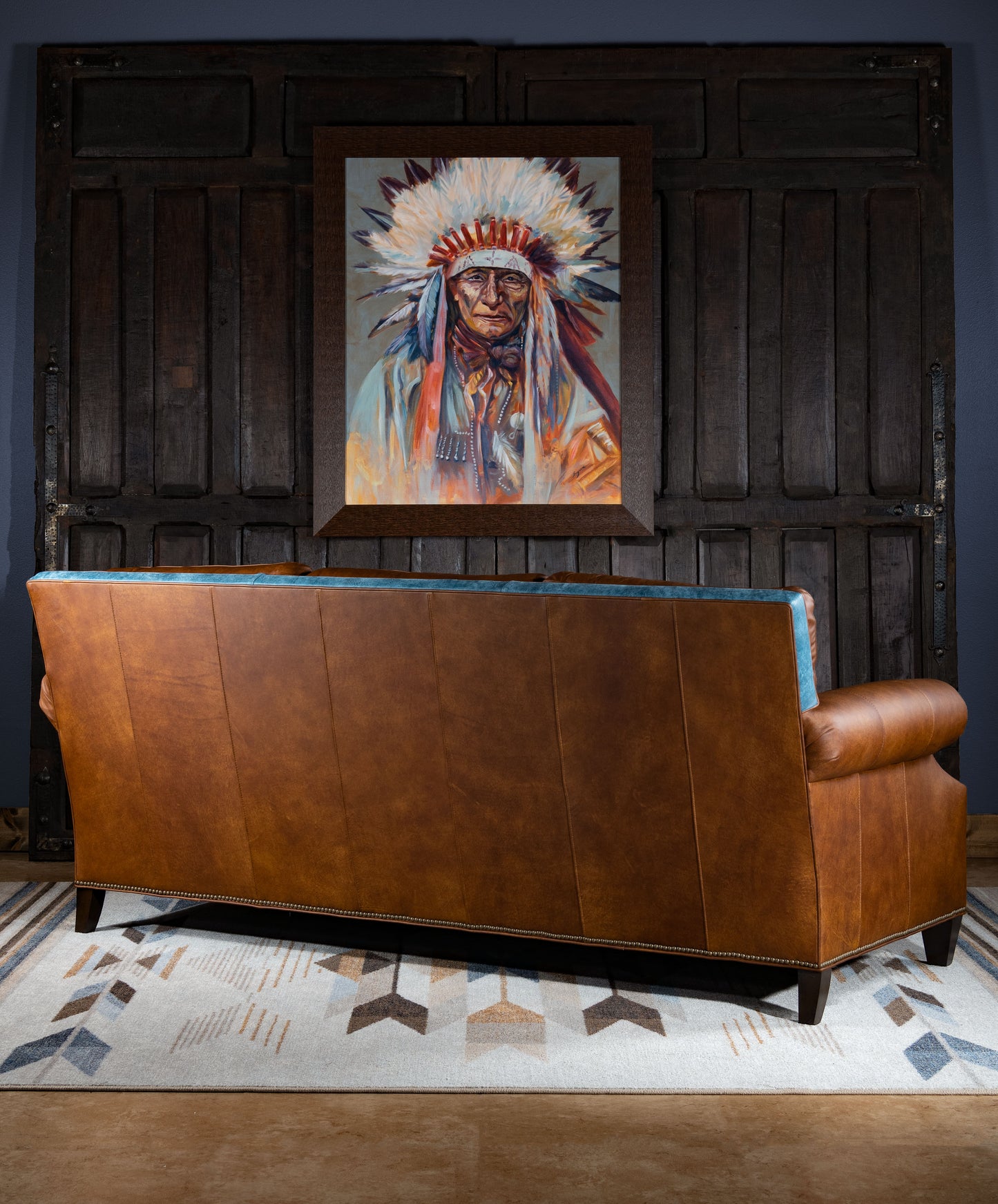 Keystone Leather Sofa