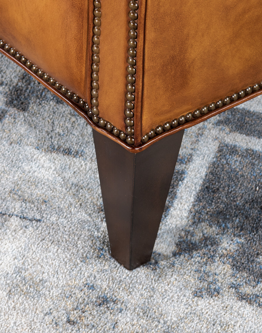 Kingston Tufted Leather Chair