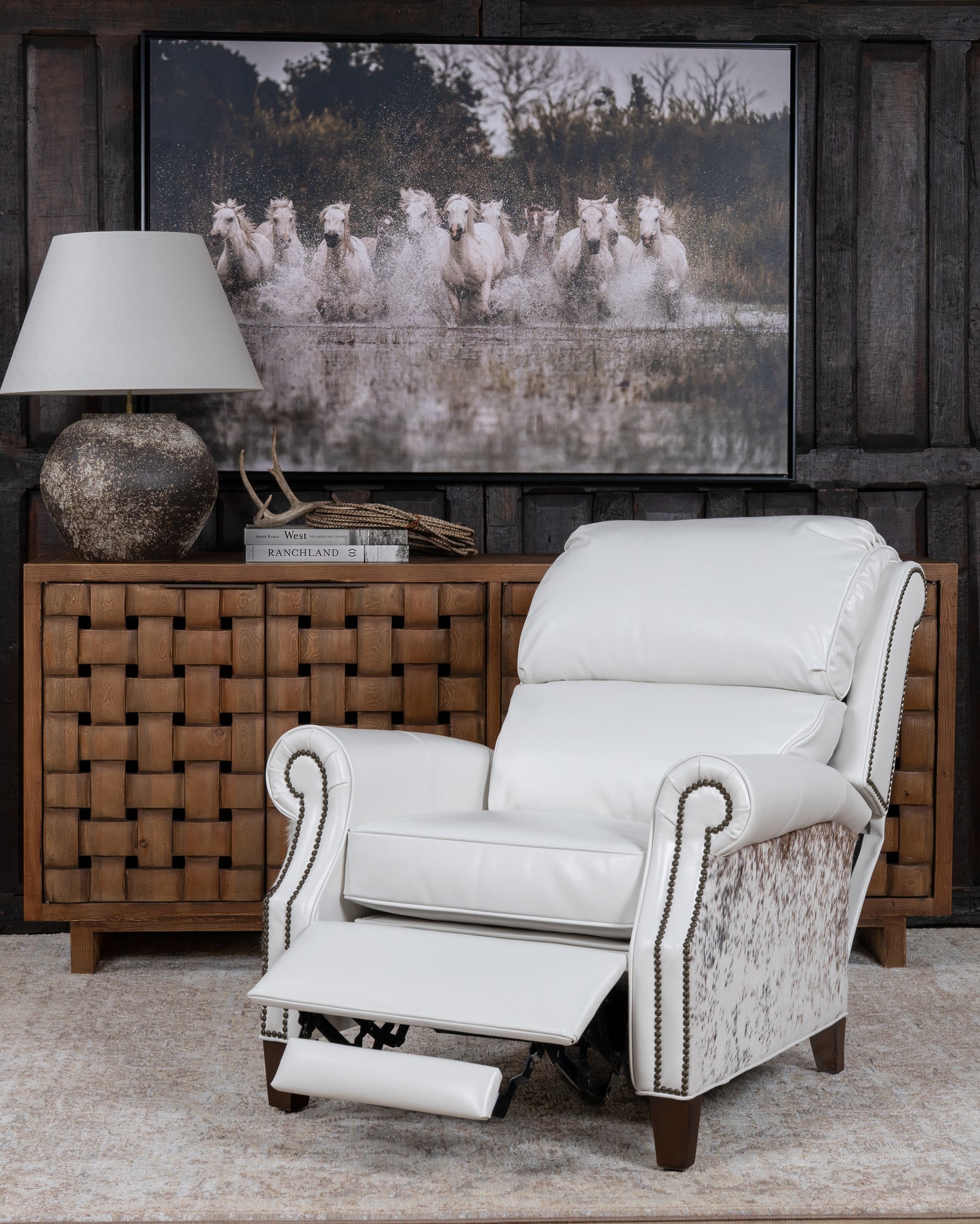 Calhoun Leather Recliner