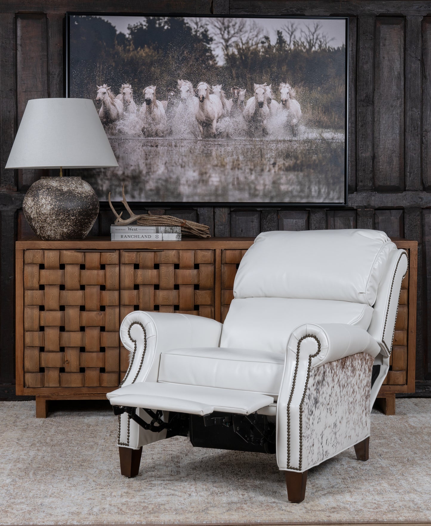 Calhoun Leather Recliner