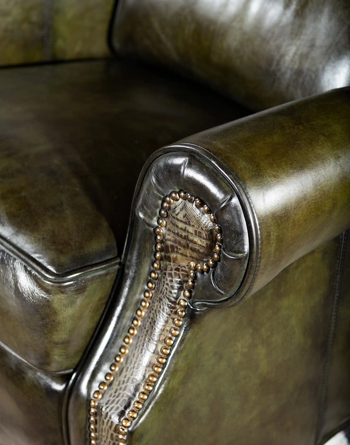Daphne Leather Recliner - product view 5
